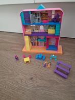 Polly Pocket Poppenhuis met Accessoires, Ophalen, Gebruikt, Poppenhuis