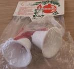 2 zeer oude kerstklokjes in originele verpakking vintage, Ophalen of Verzenden, Nieuw
