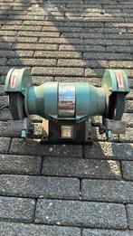 Kinzo slijpmachine, met grove slijpstenen, Doe-het-zelf en Verbouw, Gereedschap | Slijpmachines, Ophalen of Verzenden, Gebruikt