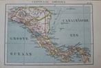 83 / litho uit 1882 van J. Kuyper met oa Panama Costa Rica, Antiek en Kunst, Ophalen of Verzenden