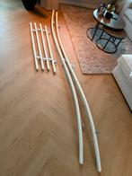 5 nette witte trapleuningen voor 2 trappen, Doe-het-zelf en Verbouw, Ladders en Trappen, Ophalen, Zo goed als nieuw, Minder dan 2 meter