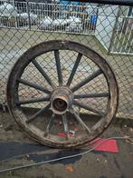 Oude Wagenwiel Decoratie, Ophalen