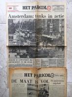 krant rellen Nieuwmarkt Vondelstraat krakers 1980, Ophalen of Verzenden, 1960 tot 1980, Krant