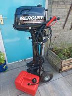 4 PK 4-Takt Mercury Buitenboordmotor F4ML incl tank en slot, Ophalen, Zo goed als nieuw, Benzine