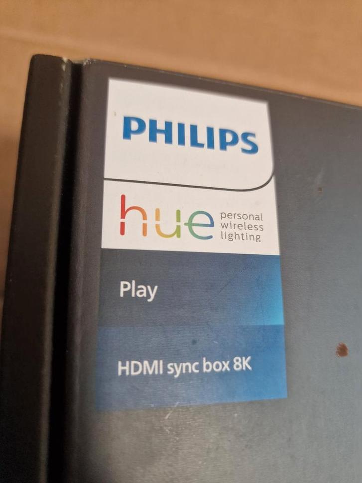 Philips hue sync box 8 k, Huis en Inrichting, Overige Huis en Inrichting, Nieuw, Ophalen of Verzenden