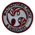 Patch Multinational Force & Observers MFO, Verzenden, Landmacht, Nederland, Embleem of Badge