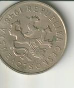 2 kronen 1948 Tsjechoslowakije, Ophalen of Verzenden, Gebruikt