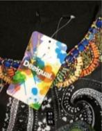 Desigual - Prachtige Jurk met lange mouw maat 36 - Nieuw, Zwart, Nieuw, Ophalen of Verzenden, X