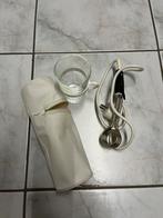 Dompelaar met glas en etui. 300 watt, Ophalen of Verzenden, Zo goed als nieuw
