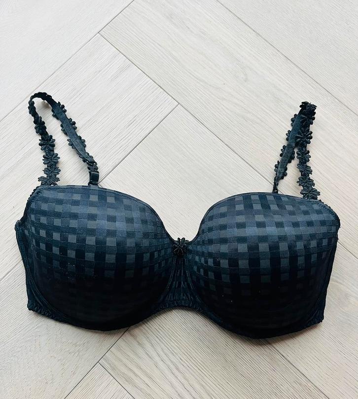 Marie Jo 85F Avero Zwart Balconette (LEES BESCHRIJVING), Kleding | Dames, Ondergoed en Lingerie, BH, Zwart, Ophalen of Verzenden