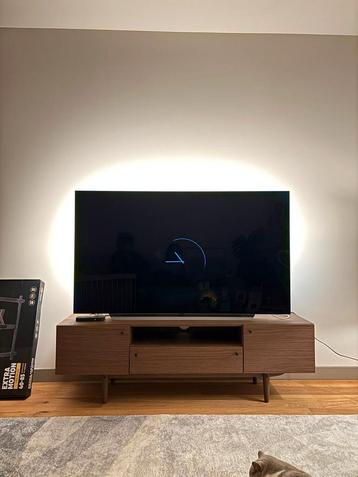 TV Stand / Media Unit in Walnut Finish – 160 cm – €150 beschikbaar voor biedingen