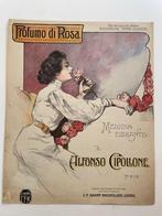 originele bladmuziek, Duitsland, ca. 1900, Profumo di Rosa, Ophalen of Verzenden, Gebruikt, Piano