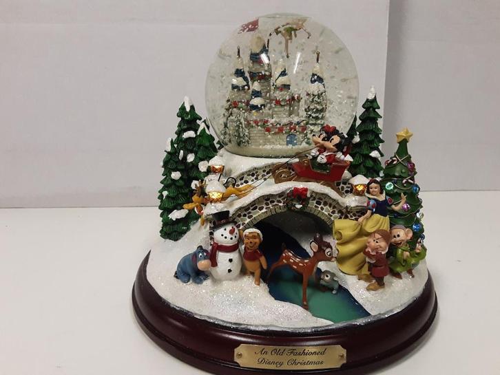 DISNEY kerst ornament met licht/geluid.The Bradford Exchange, Diversen, Kerst, Zo goed als nieuw, Ophalen of Verzenden