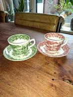 2x kop en schotel, Ophalen of Verzenden