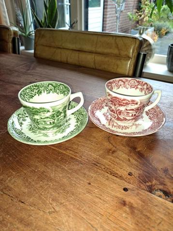 2x kop en schotel  beschikbaar voor biedingen