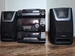 PANASONIC SA-AK20 cd stereo system met speakerset (zwart ), Ophalen of Verzenden, Gebruikt, Overige merken