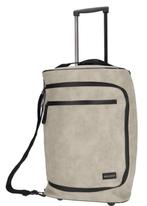 Norlander Reistrolly Nubuck - Perfect voor Reizen!, 40 tot 60 cm, 20 tot 30 cm, Beige, Nieuw