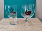 Twee speciale bierglazen, van Heineken en Palmbier, Verzamelen, Verzenden, Zo goed als nieuw, Glas of Glazen, Heineken