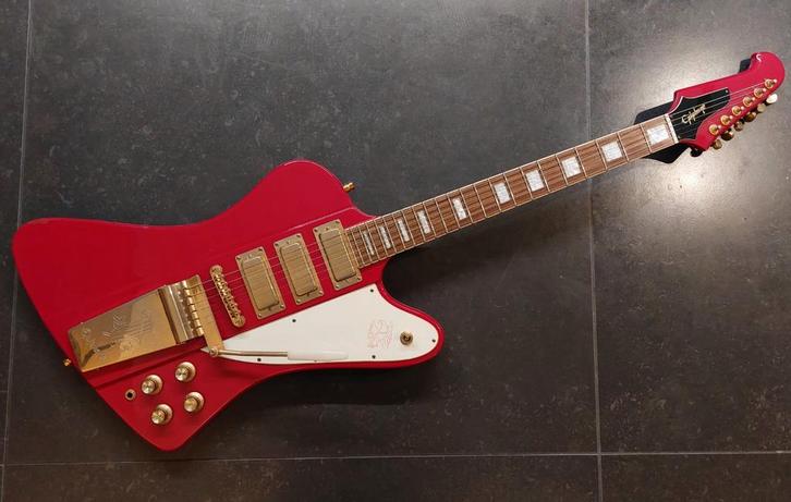 Epiphone (by Gibson) Firebird 1963 Vll gitaar, Muziek en Instrumenten, Snaarinstrumenten | Gitaren | Elektrisch, Gebruikt, Solid body