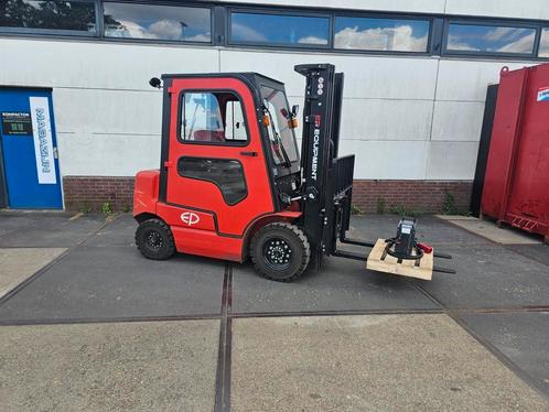 EP  EFL252 elektrische heftruck, triplo, volledige cabine, Zakelijke goederen, Machines en Bouw | Heftrucks en Intern transport