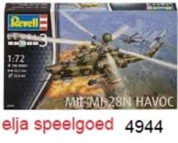 Revell MILL MI-28N HAVOC 1:72 4944 Helikopter modelbouw beschikbaar voor biedingen