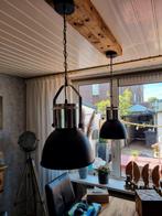 2 industriële plafondlampen ( zie omschrijving ), Ophalen, Zo goed als nieuw, Minder dan 50 cm