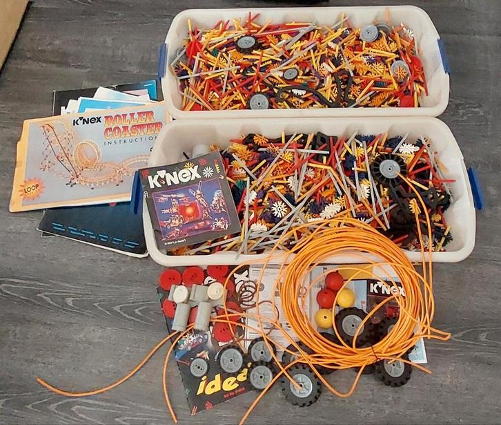 K'nex speelgoed + boekjes, Kinderen en Baby's, Speelgoed | Bouwstenen, Nieuw, K'nex, Ophalen