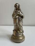 Maria beeldje van zilverglas, armeluiszilver, Ophalen of Verzenden