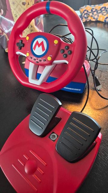Mariokart game stuur nintendo switch  beschikbaar voor biedingen