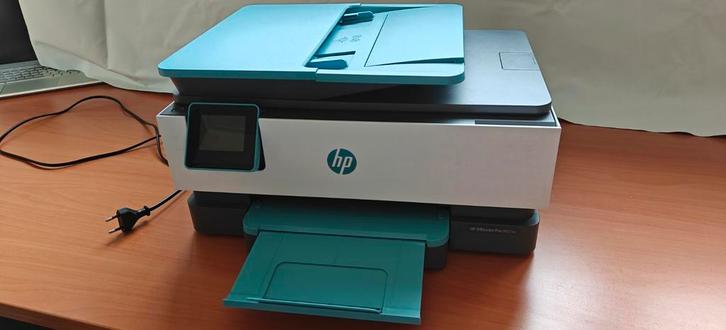 HP OfficeJet Pro 8025 All-in-One Printer, Computers en Software, Printers, Gebruikt, All-in-one, Inkjetprinter, Kleur printen