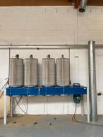 4 zaks afzuiging eventueel met  ca. 7m afvoerbuis buis., Ophalen, Zo goed als nieuw