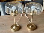 Riviera Maison tafellamp | 2 stuks, Ophalen, Zo goed als nieuw, Glas, Minder dan 50 cm