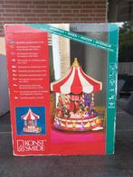 Konst smide kerstdorp carrousel draaimolen, Diversen, Ophalen of Verzenden, Zo goed als nieuw