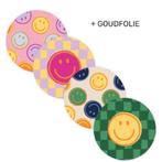 Sluitstickers smiley mix per 4 soorten, Hobby en Vrije tijd, Stickers en Plaatjes, Ophalen of Verzenden, Nieuw, Meerdere stickers