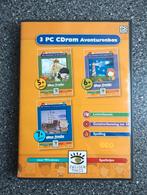 3 PC CDrom Avonturenbox, Puzzel en Educatief, Verzenden, 1 speler, Zo goed als nieuw