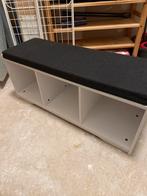Schoenenkast met bankje - Zo goed als nieuw!, Huis en Inrichting, Stoelen, Ophalen, Wit, Zo goed als nieuw, Eén