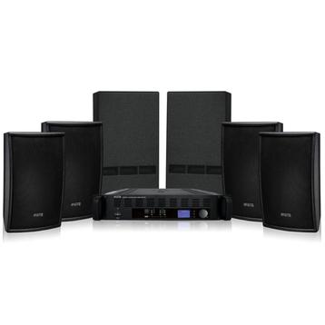 Apart PUBSET-BL met versterker 4 luidsprekers & 2 subwoofers beschikbaar voor biedingen