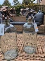 Olifanten vaas, Huis en Inrichting, Woonaccessoires | Vazen, Ophalen of Verzenden, Overige kleuren, Glas, Minder dan 50 cm