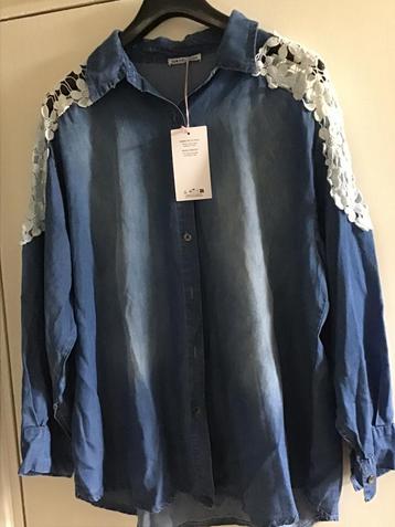 Nwe spijker blouse.  42/48.   🌺🌺🌺.   17,50 beschikbaar voor biedingen