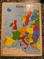 Europa Puzzel, Ophalen, Meer dan 50 stukjes, Zo goed als nieuw, Van hout