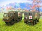 Steyr -Daimler-Puch Pinzgauer 712 M 6x6 Ambulance Militair, Hobby en Vrije tijd, Modelauto's | 1:87, Ophalen of Verzenden, Zo goed als nieuw