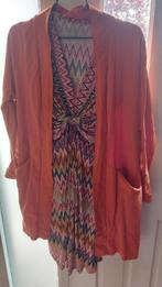 Zwangerschapsjurk met vest maat 40, Kleding | Dames, Positiekleding, Oranje, Miss Etam, Jurk, Maat 38/40 (M)