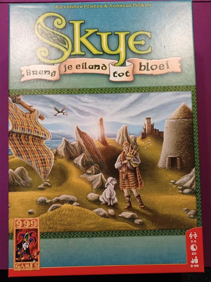 Skye, Hobby en Vrije tijd, Gezelschapsspellen | Bordspellen, Zo goed als nieuw, Ophalen of Verzenden