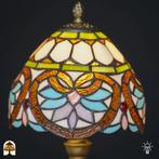 Tiffany tafellamp Lucette - 20 cm, Nieuw, Ophalen of Verzenden, Glas, Tiffany