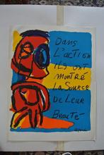 karel appel litho groot, Ophalen of Verzenden
