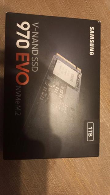Samsung 970 EVO 1TB NVMe M.2 SSD beschikbaar voor biedingen