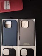 IPhone 16 Pro Leather Case, Ophalen of Verzenden, Nieuw, Frontje of Cover