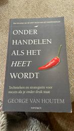 George van Houtem - Onderhandelen als het heet wordt, Ophalen of Verzenden, Zo goed als nieuw, George van Houtem