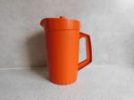 Tupperware schenkkan 1,25 Ltr. Oranje, Ophalen of Verzenden, Zo goed als nieuw, Oranje, Beker of Kan
