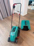 Bosch grasmachine met opvangbak, Tuin en Terras, Grasmaaiers, Ophalen of Verzenden, Zo goed als nieuw